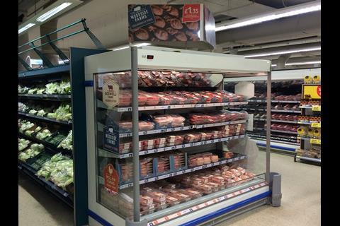 Boswell Farms beef products, Woodside Farms pork lines and Willow Farms chicken ranges all take pride of place in the display